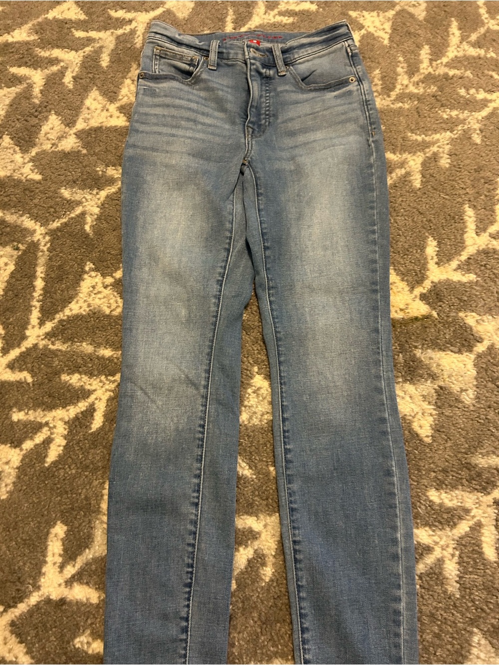 Lucky Brand Women's Medium Blue Skinny Jeans